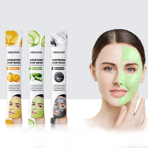 8g Organic Vegan Cucumber and Vitamin C Infused Dead Sea Clay Facial Mud Mask Deep Cleansing and Whitening for Face & Body