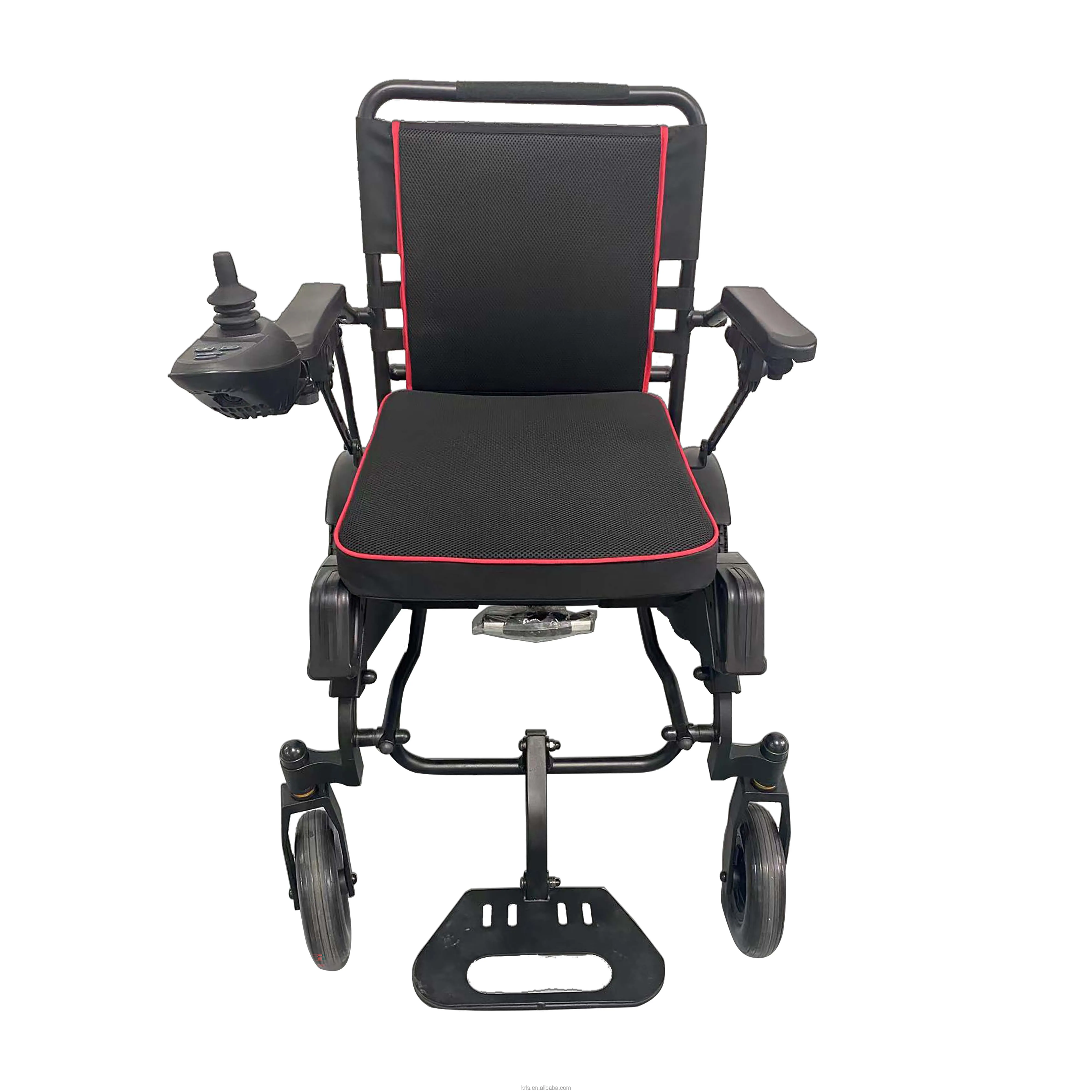 New Folding Medical Portable Electric Wheelchair Factory Supplier