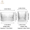 Clear,230ml glass bowl