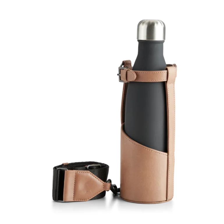 Leather Water Bottle Holder