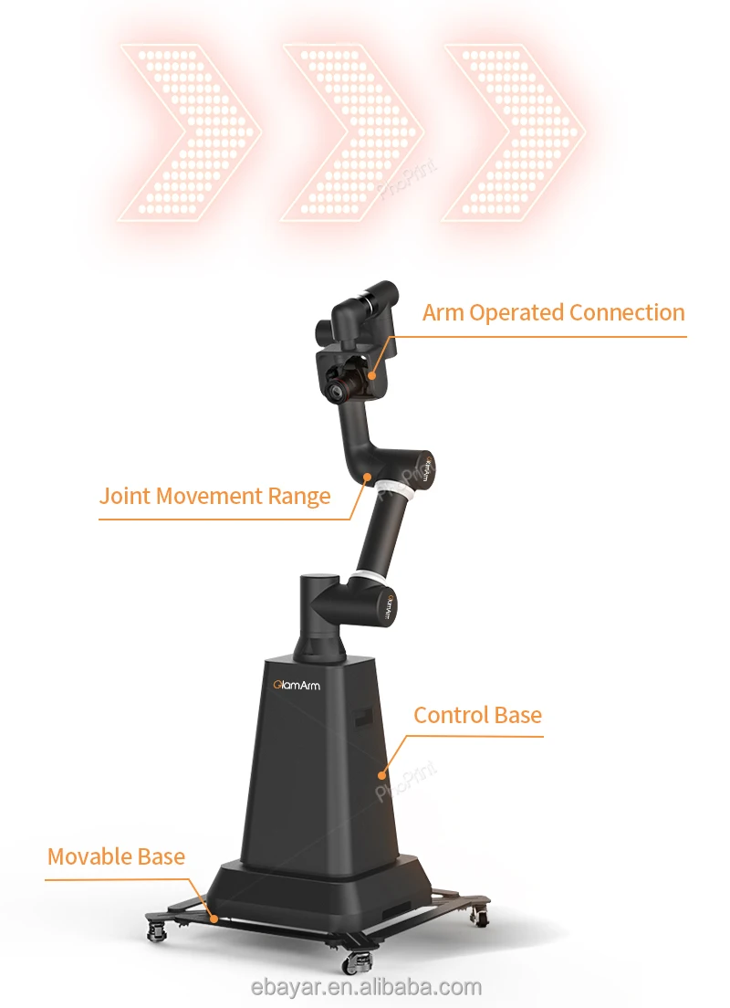 Photoprint Glambot - Robotic Arm Video Camera Photo Booth