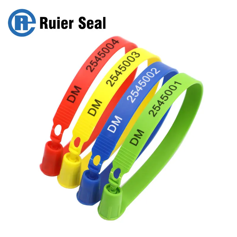 REP502  Hs Code 3926909090 Fixed Length Bank ATM Plastic Seal