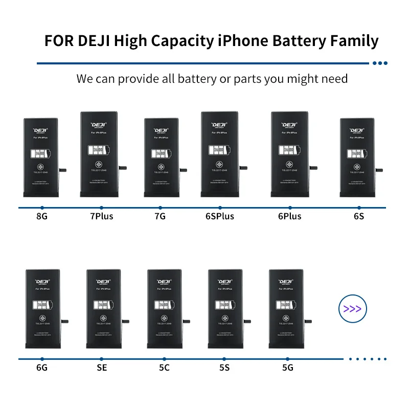 Deji Batteries For Iphone X 2716mah Real Capacity Replacement Free Tool Kit  Sticker Repair Phone Li-ion Original Battery - Mobile Phone Batteries -  AliExpress
