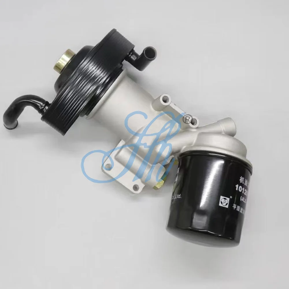 Engine Oil Cooler Oil Filter Assembly ISUZU Pickup 4JB1/ 4JA1/TFR55/C223 Engine Radiator