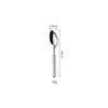Cucharilla de té de plata