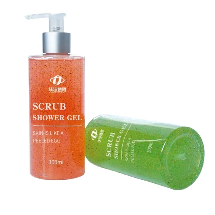 herbal natural organic body care skin wash shower scrub gel