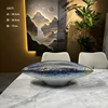 22077 pearl glaze-black spots