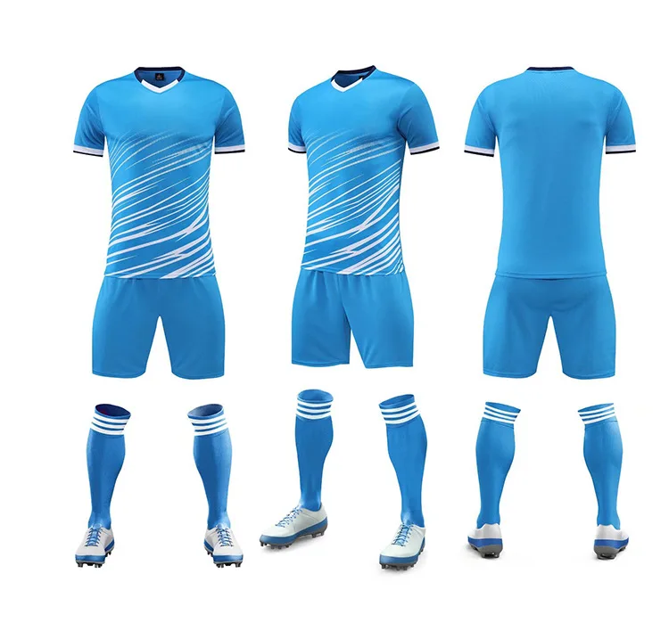 Blank Sublimation Soccer Jersey Set Custom Football Jersey Sets Men