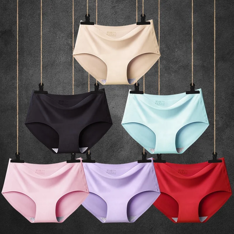 China Made Seamless Ice Silk Panties For Women - Panty For Women