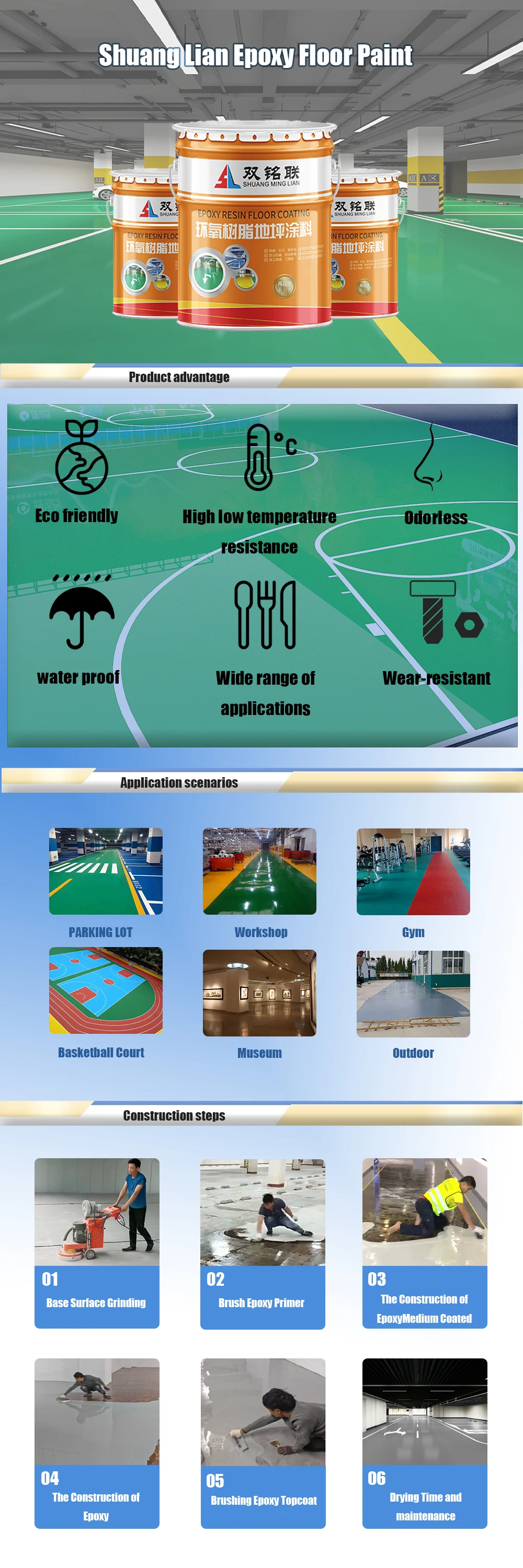 Polyurethane Waterproof Paint For Concrete Floor Or Rooftop Coating Reflective Roof Appliance