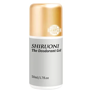 OEM Private Label Natural Vegan Roll-On-Ball Eucalyptus Deodorant Gel Stick AHA Refreshing Body Antiperspireant for Skin Care