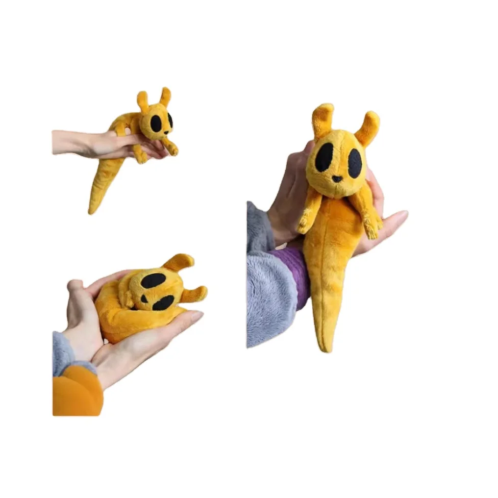 2024新しいナメクジぬいぐるみサンショウウオ動物充填おもちゃ六角形の