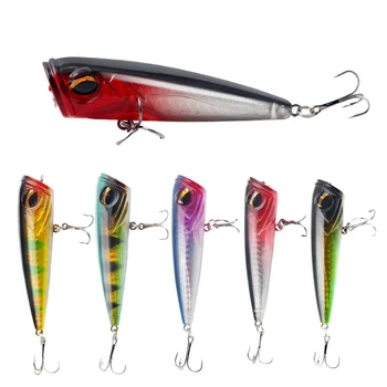 Cheery Luya 14g/8cm Long Cast Bass Silicone Fishing Bait Gear for Freshwater Sea Carp for Popper Fishing in River Stream – Soft Lure – view 2