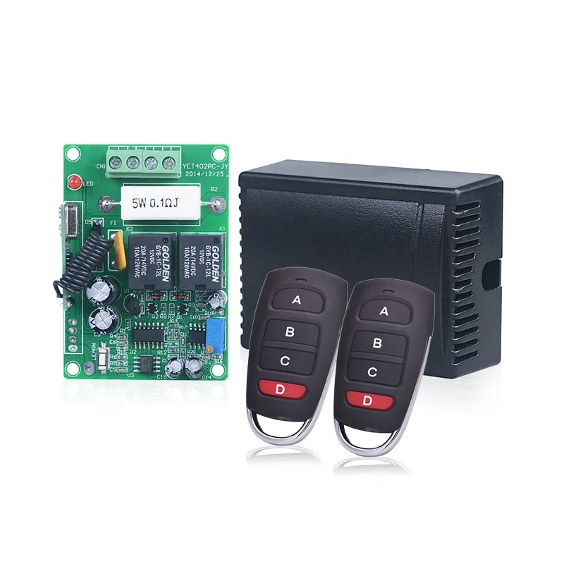 YET084 433mhz HCS301 Rolling Code Remote Control for Garage Door Opener