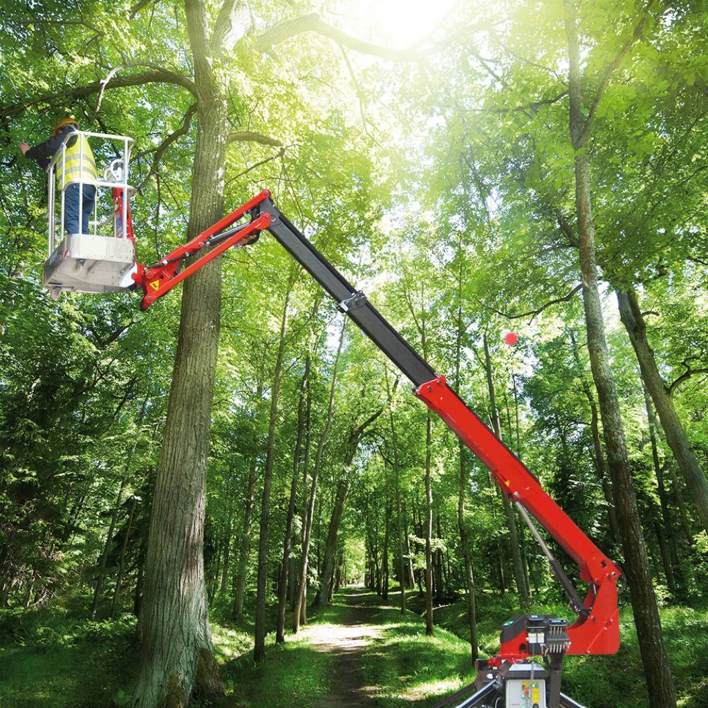 Ce Approved 10-53m Arborist Track Spider Lift for Tree Trimming