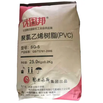 Tianjin Dagu Dg-1000 Chemical Polyvinyl Chloride Resin PVC Resin