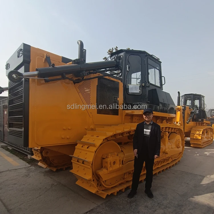 Small Remote Earthmover China New Bulldozer Earthmover Pushdozer 16 Tons Small Bulldozer ...