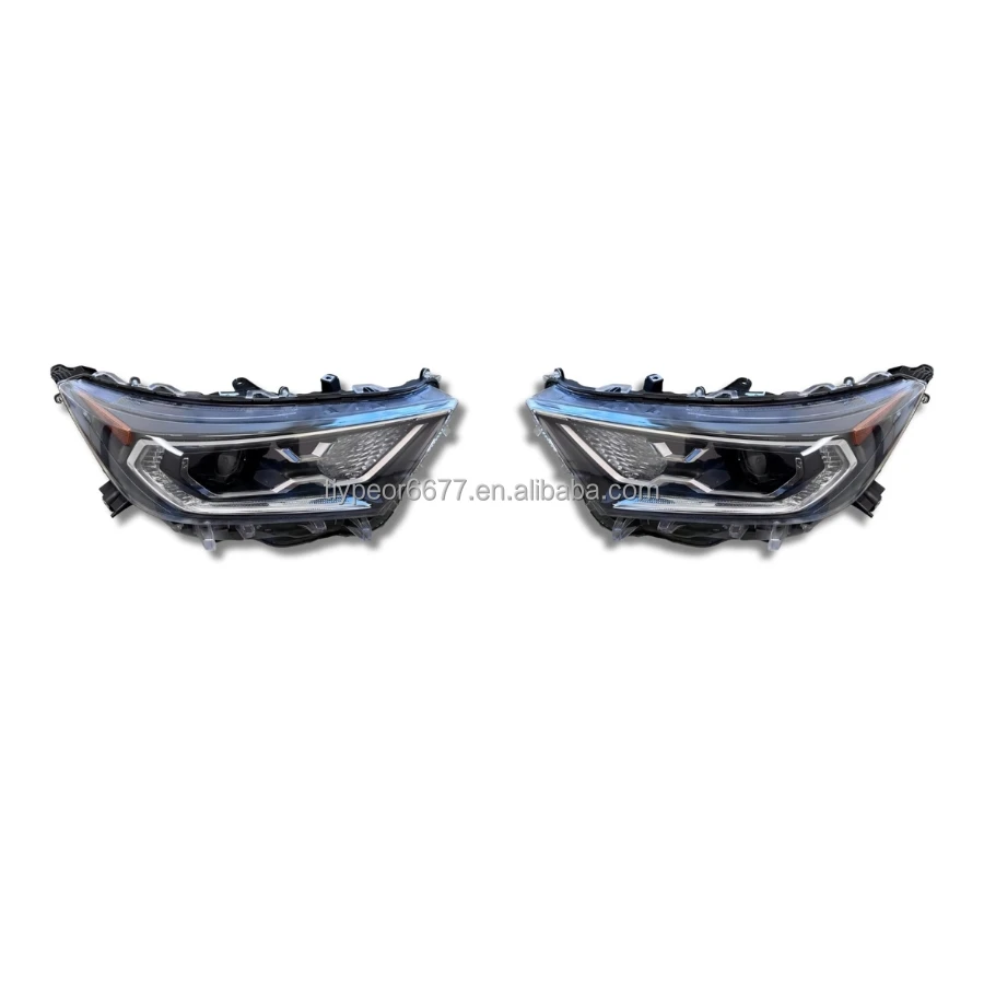 product tiypeor headlights led headlamps for toyota rav4 xle hybrid xse 2019 2022 toyota rav4 hybrid right side-5
