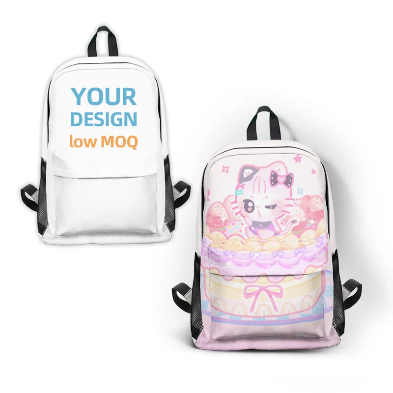 Hochwertiger Schulrucksack für Damen, modisches Printdesign, großes Fassungsvermögen, Logo, Mädchen, individuell gestaltbar, Rucksack mit Ihrem Wunschmuster_voghion.com