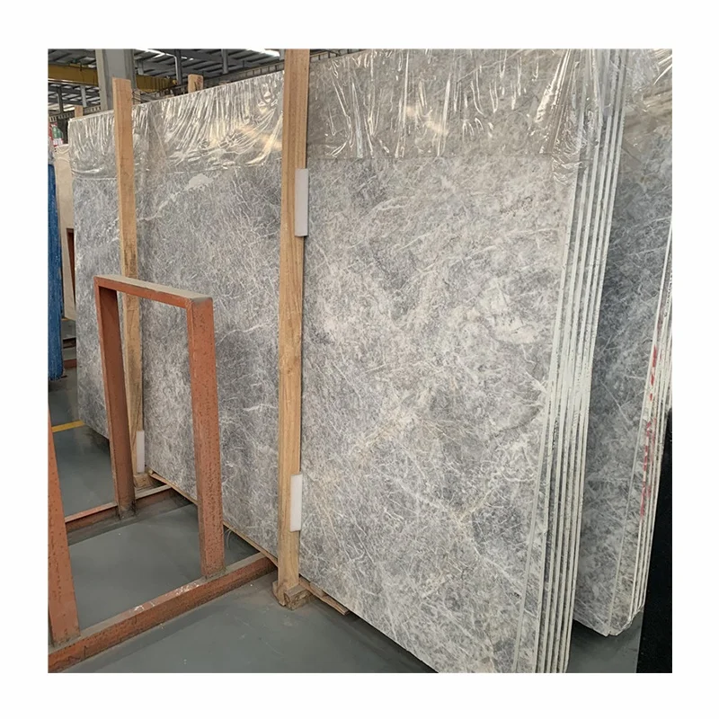 product wholesale cheap white grey marble slab for hotel lobby and bathroom floor wall tiles-0