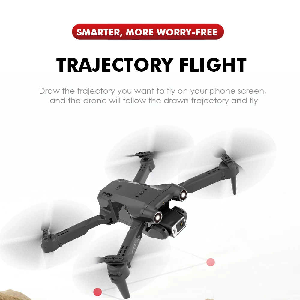 Newly Mini Drone E63 Foldable Pocket Quadcopter With 4k Camera Wifi App ...