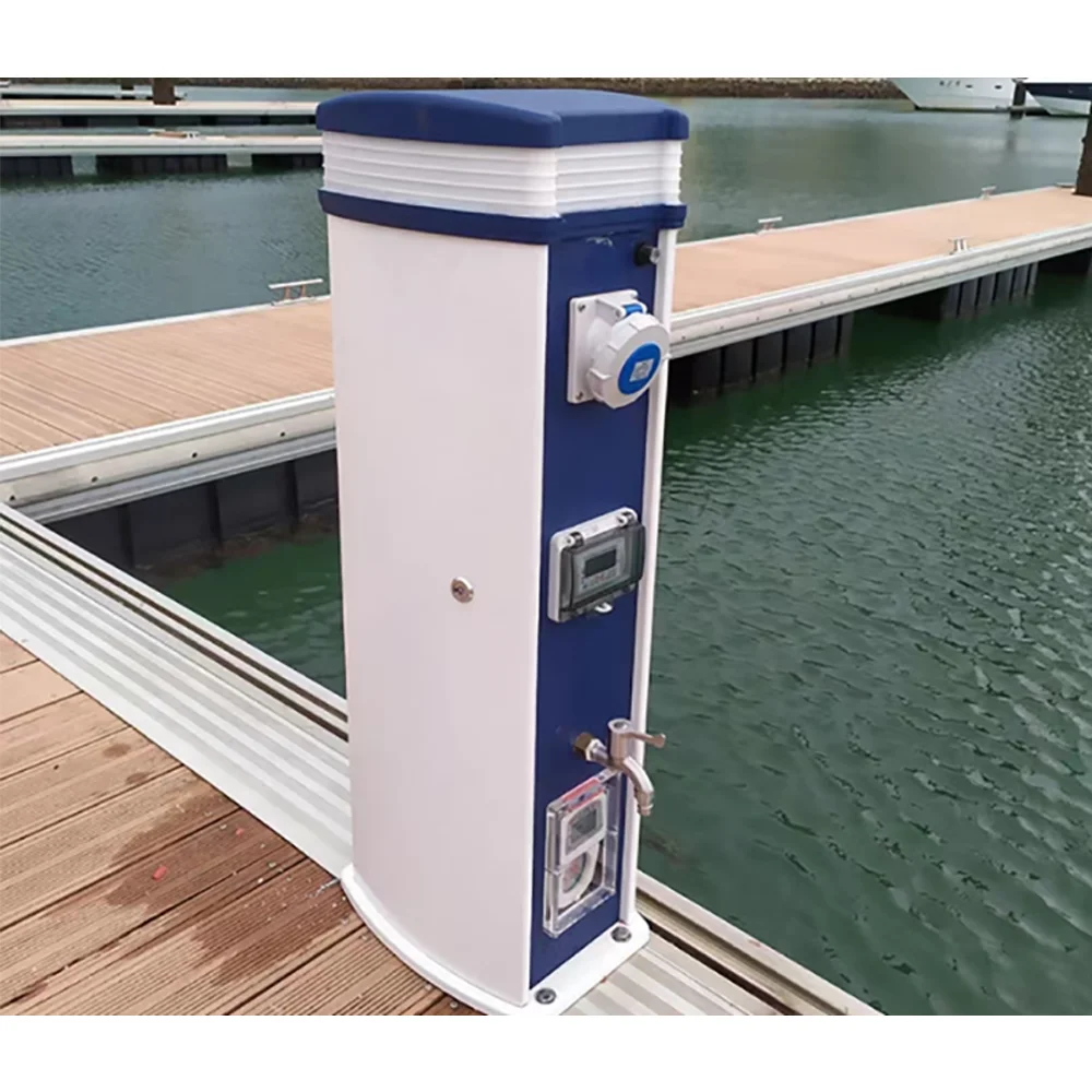 Marine Power Pedestal for Floating Docks /Yacht Marinas