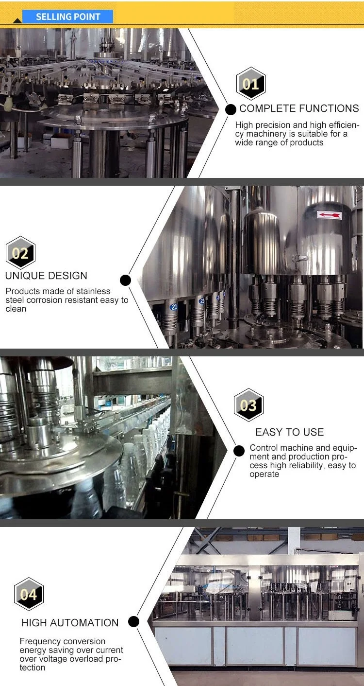 HNOC mineral water production line automatic water bottle filling machine