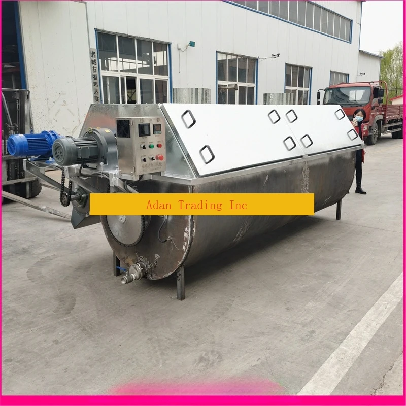 Pork Frying Pan with No Chain Wear, Small Butter Refining Pan, Animal Fat Boiling Equipment