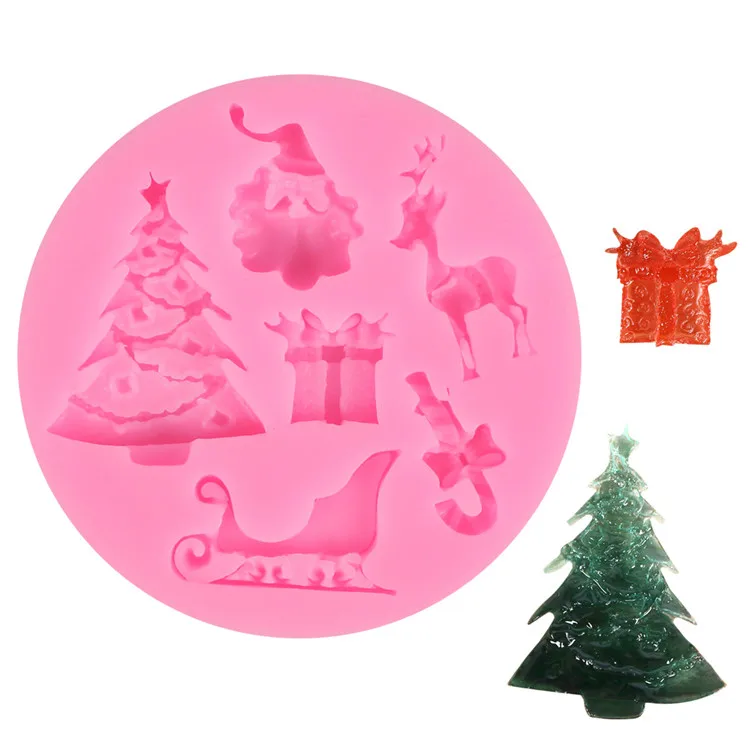 santa silicone mold