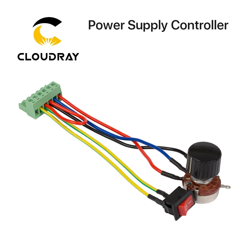 Cloudray CL26 Yueming 80W High Voltage Flyback Transformer Power Supply Manual Control