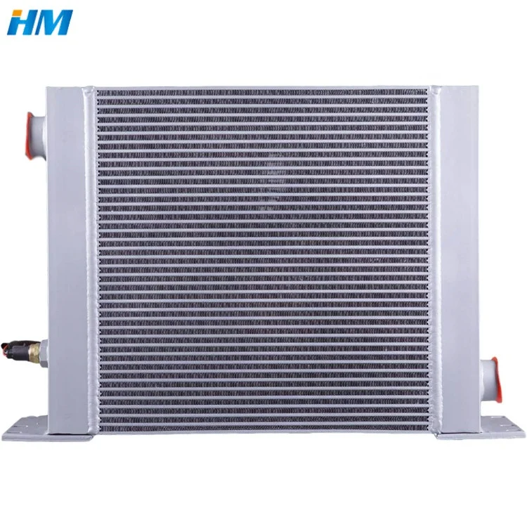 Hydraulic Oil Cooler with 12V Vehicle Fan & Bypass Valve OEM