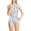 WhiteBlue Vintage Floral