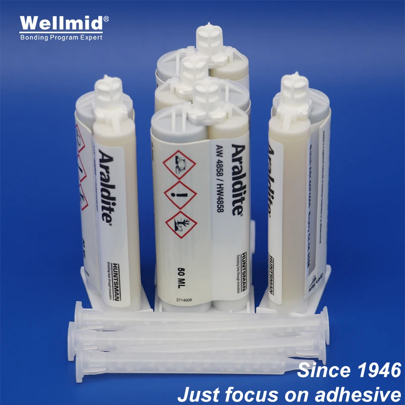 Araldite AW/HW 4858 2 Part Thixotropic Epoxy Adhesive for Glass