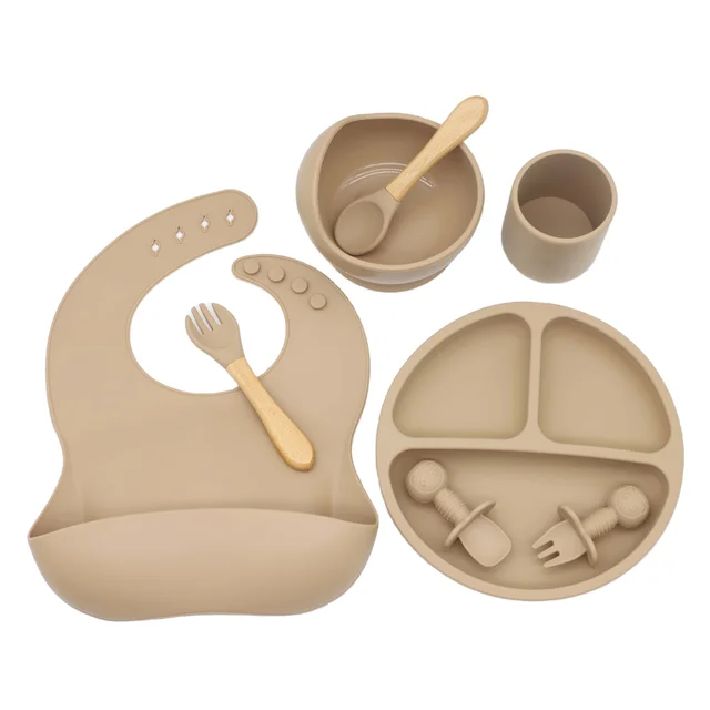 Silicone Baby Bib Spoon Plate Bowl Baby Feeding Set Other Baby Supplies Products Of All Types