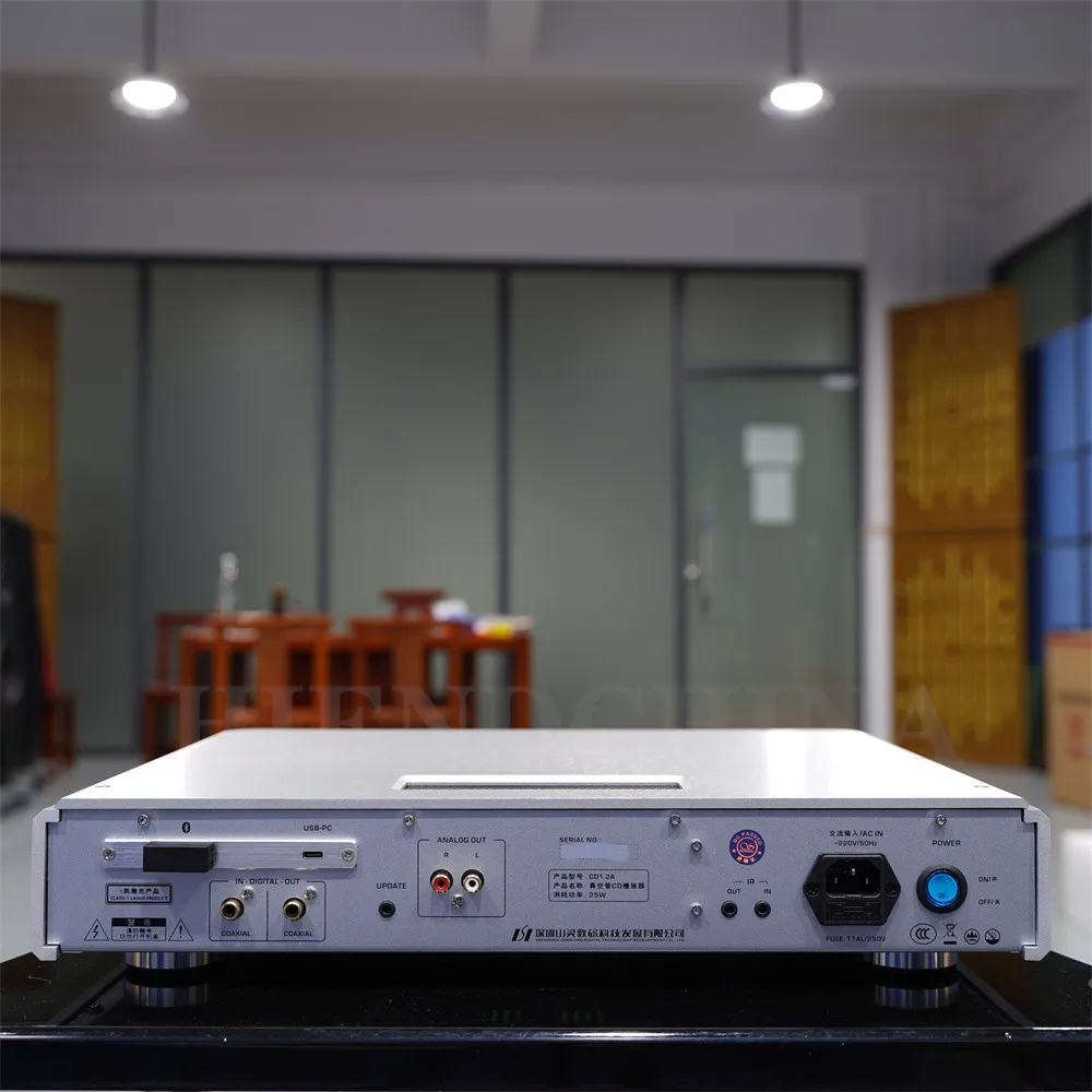 R-052 Shanling CD1.2 a Hi-end CD Player Vacuum Tube CD Player PC HiFi 24bit/192kHz USB DAC PCM1796 DAC Audiophile CD Player