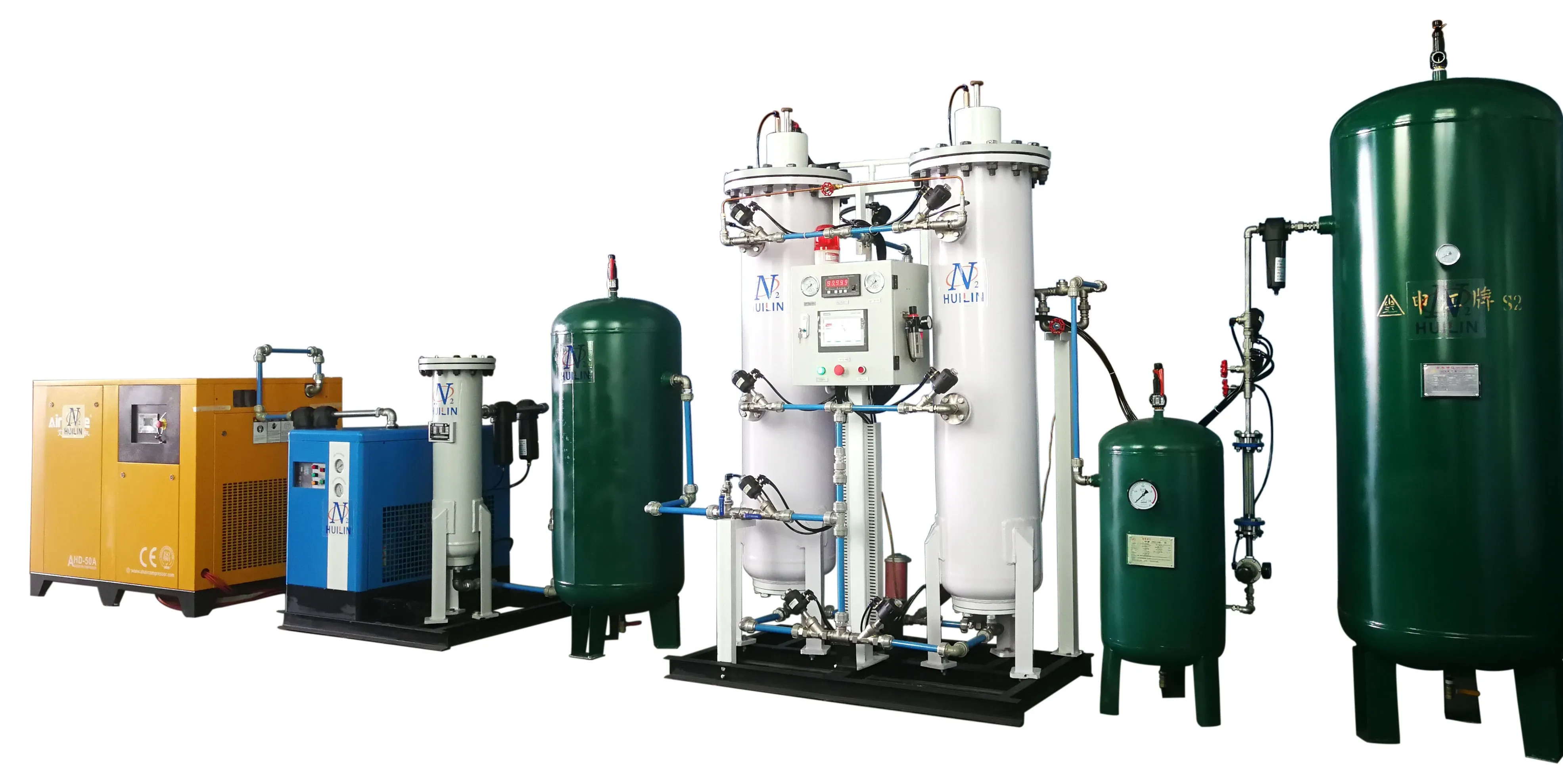 PSA Nitrogen Generator Low Energy Consumption Industry Nitrogen Gas Plant N2 Generator