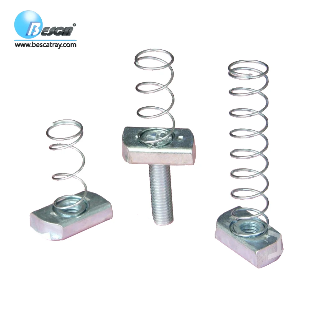 Unistrut Channel C Channel Nuts With Spring Buy Pipe Brackets Hangers