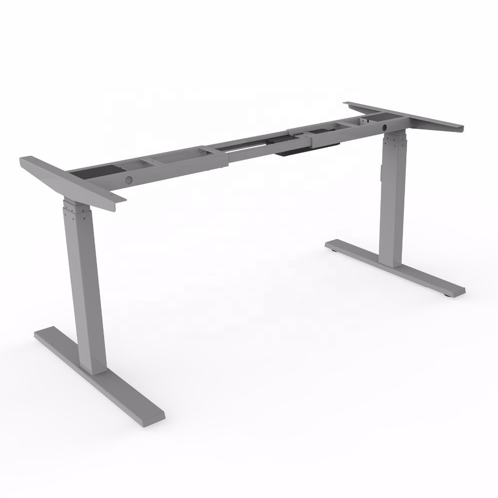 31 Dual Motor Electric Adjustable Standing Desk Height Adjustable Desk Frame Sit Stand Desk Luxury Office Furniture Table