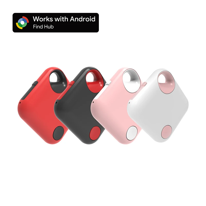 RSH Custom Logo Type C Rechargeable Tag Google Find My Device Find Hub Smart Tracker GPS Locator Key Finder for Android