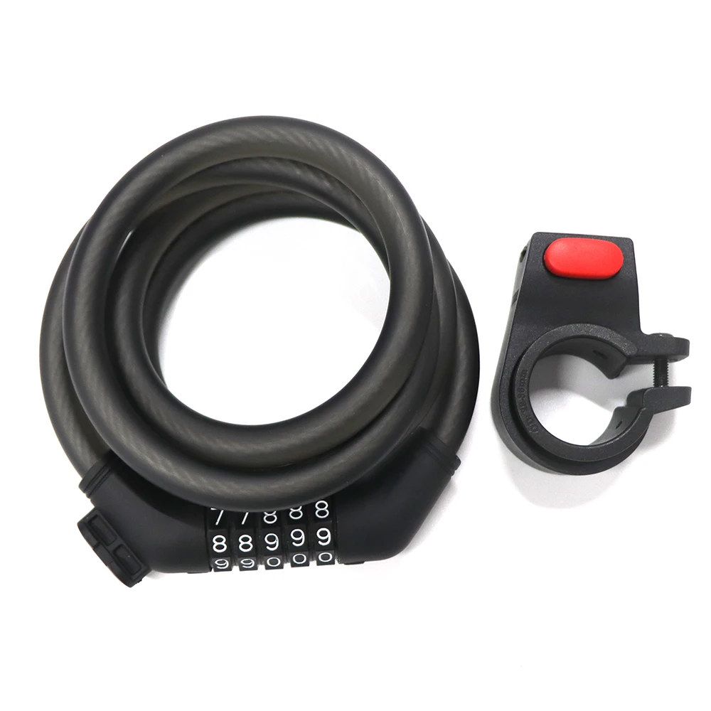 Superbsail Original G30 Scooter Password lock Steel Cable Lock For MAX G30 ES2 E22 E25 Electric Scooter Anti-theft Security Lock supplier