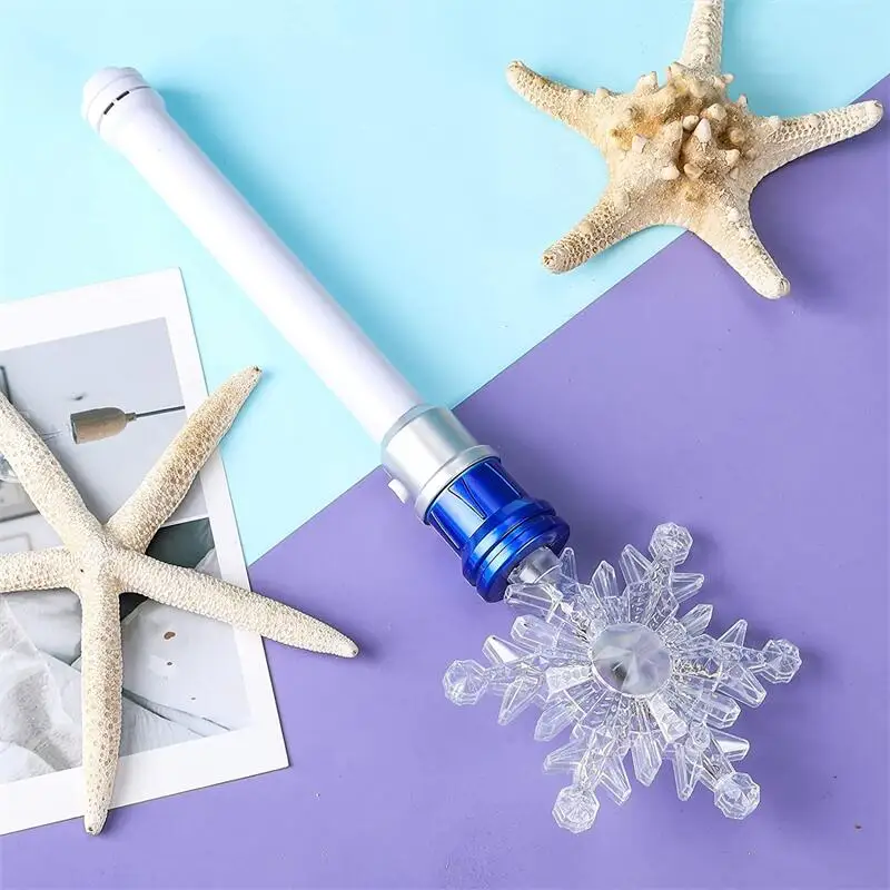 Homoyoyo con fiocco di neve, bacchette per fiocchi di neve, bacchette