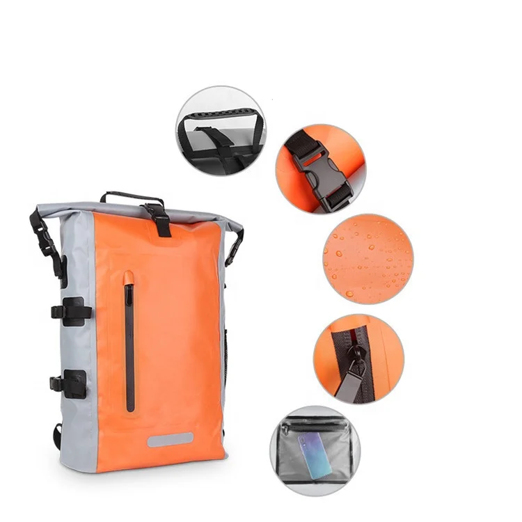 На открытом воздухе на лодках пеший Туризм каяк Плавающие для плавания серфинга сухой мешок 500D ПВХ ножках изготовленным заказ логосом Водонепроницаемый рюкзак
