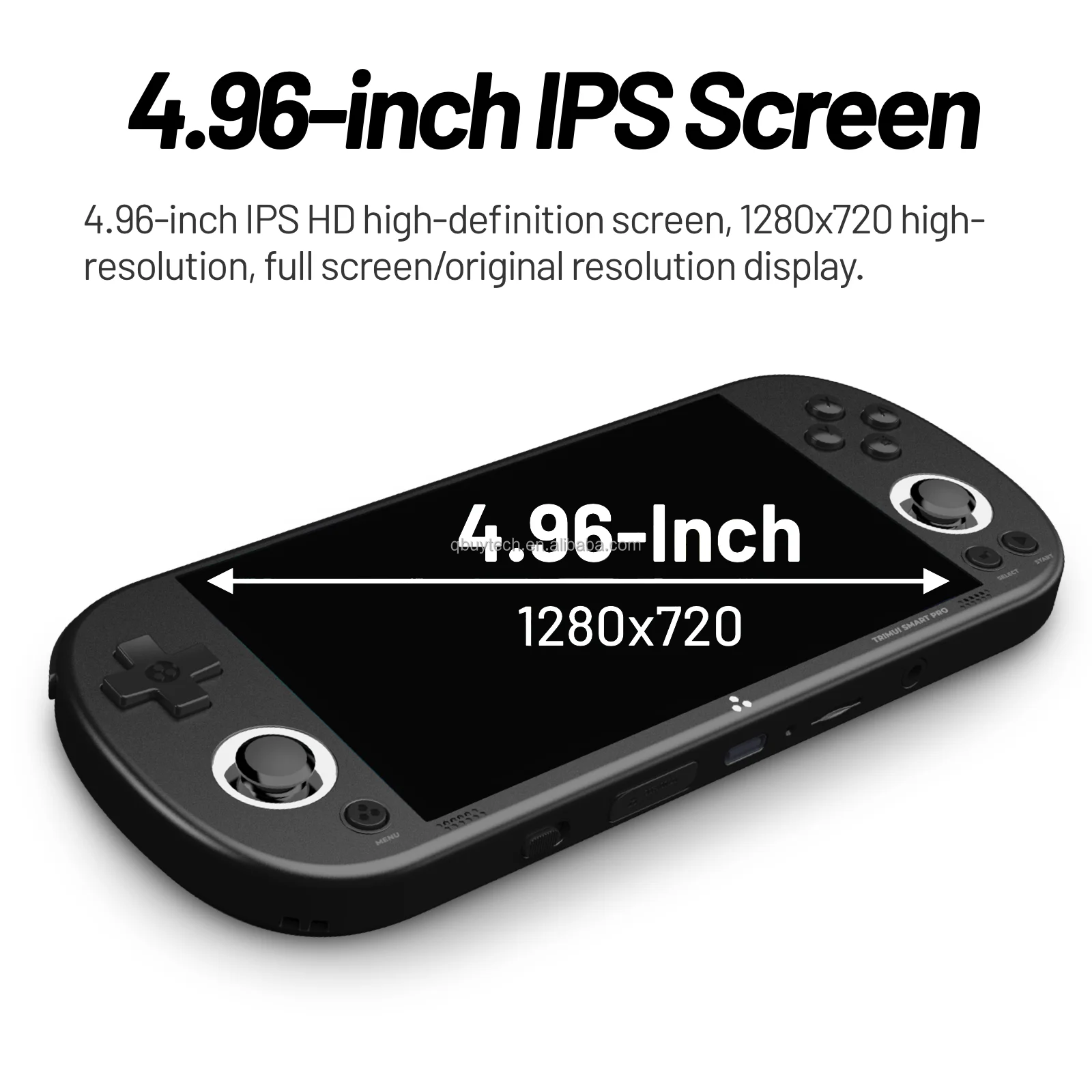 Trimui Smart Pro Handheld Game Console 4.9” Ips 1280x720 Screen