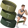 Set di tre pezzi con sfumatura verde militare