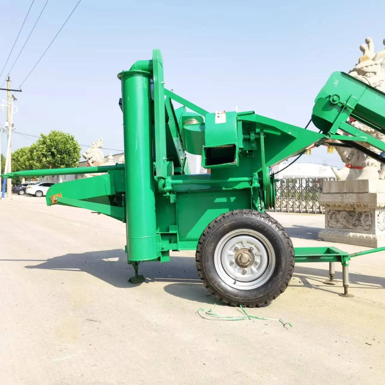 15hp diesel Engine Power Thresher With Belt for Sale