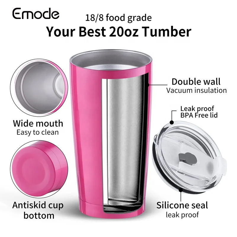 20oz Double Wall Vacuum Insulated Travel Coffee Mug