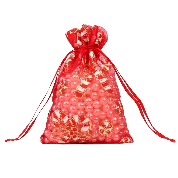 mylar drawstring gift bags