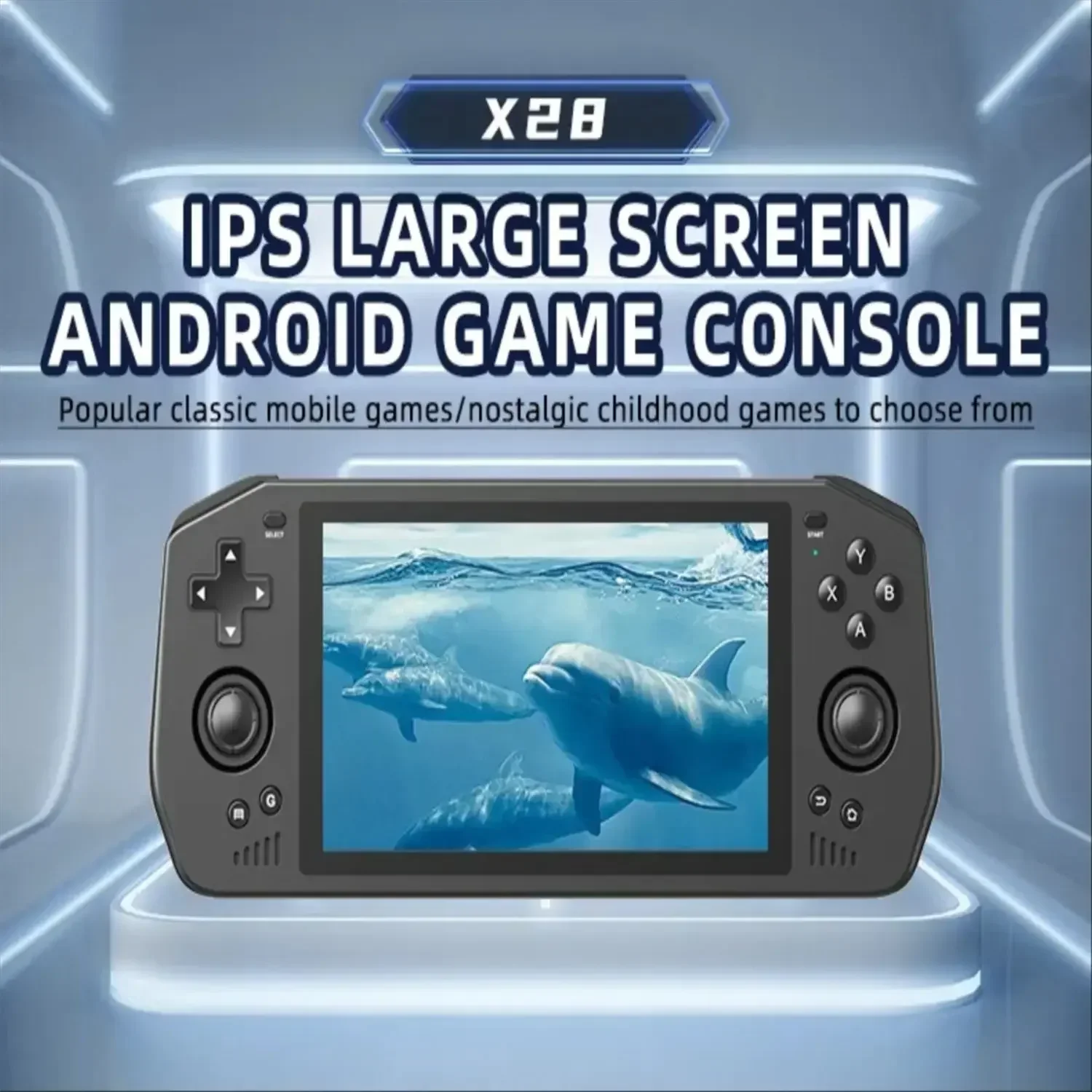 Powkiddy X285.5インチエミュレータレトロポータブルゲーム機3D