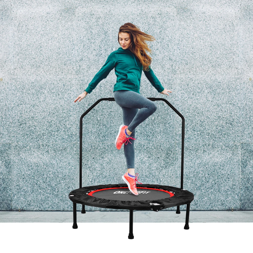 40" Foldable Mini Fitness Trampoline Jump Home Gym Yoga Exercise Rebounder OT017 