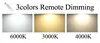 3Colors Remote Dimming